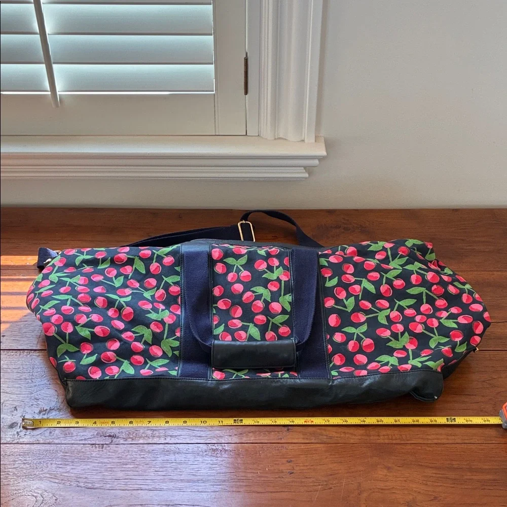 Tory Burch canvas weekender